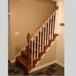 Railing has been installed